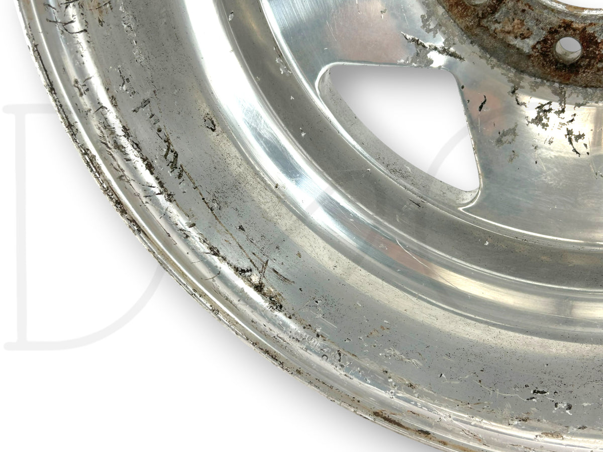 99-04 Ford F350 Dually DRW 16" Aluminum Wheel 16X6 Rear Rim F81A-1007-Gb *Blem*