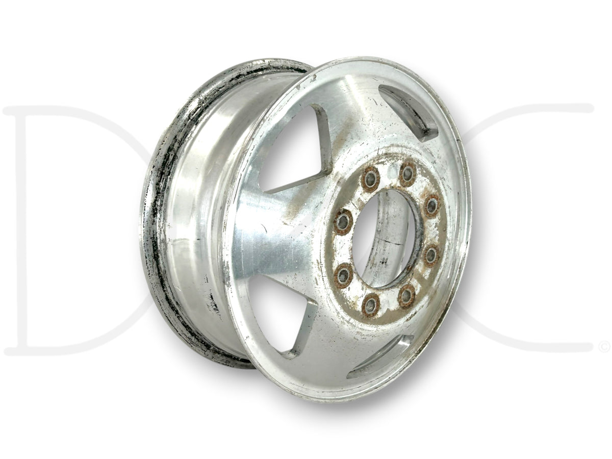 99-04 Ford F350 Dually DRW 16" Aluminum Wheel 16X6 Rear Rim F81A-1007-Gb *Blem*