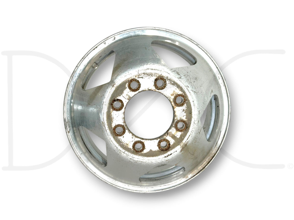 99-04 Ford F350 Dually DRW 16" Aluminum Wheel 16X6 Rear Rim F81A-1007-Gb *Blem*