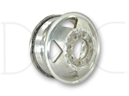 99-04 Ford F350 Dually DRW 16" Aluminum Wheel 16X6 Front Rim 4C34-1007-Ka *Blem*