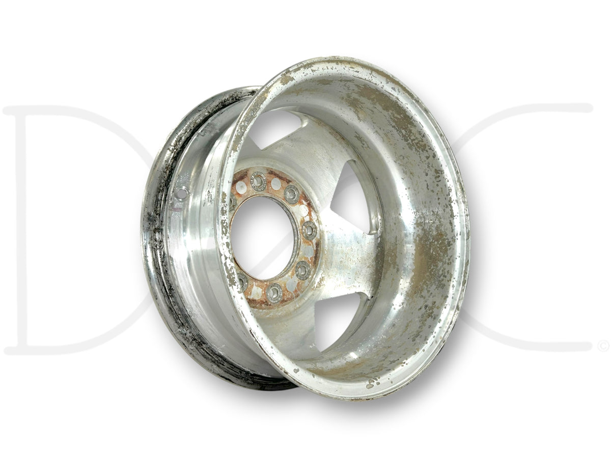 99-04 Ford F350 Dually DRW 16" Aluminum Wheel 16X6 Front Rim 4C34-1007-Ka *Blem*