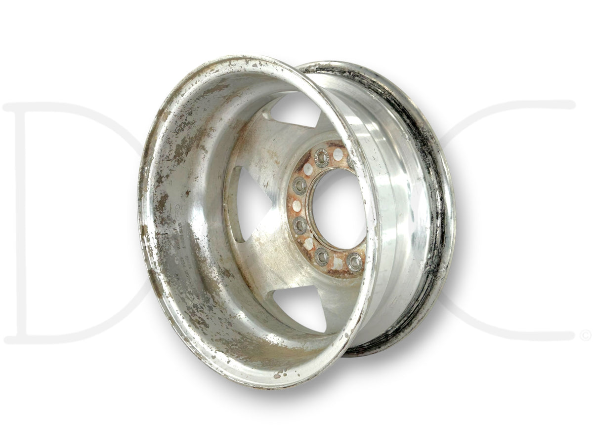 99-04 Ford F350 Dually DRW 16" Aluminum Wheel 16X6 Front Rim 4C34-1007-Ka *Blem*