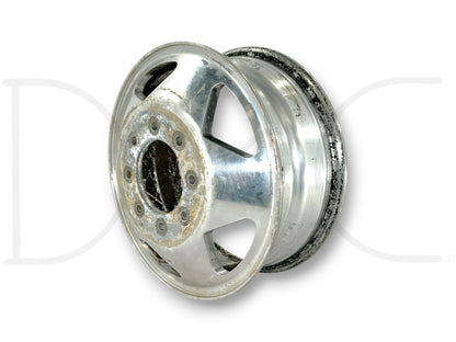 99-04 Ford F350 Dually DRW 16" Aluminum Wheel 16X6 Front Rim F81A-1007-Gb *Blem*
