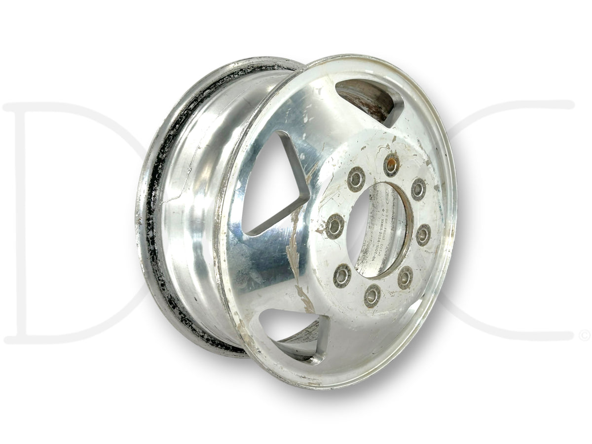 99-04 Ford F350 Dually DRW 16" Aluminum Wheel 16X6 Front Rim 2C34-1007-BA *Blem*