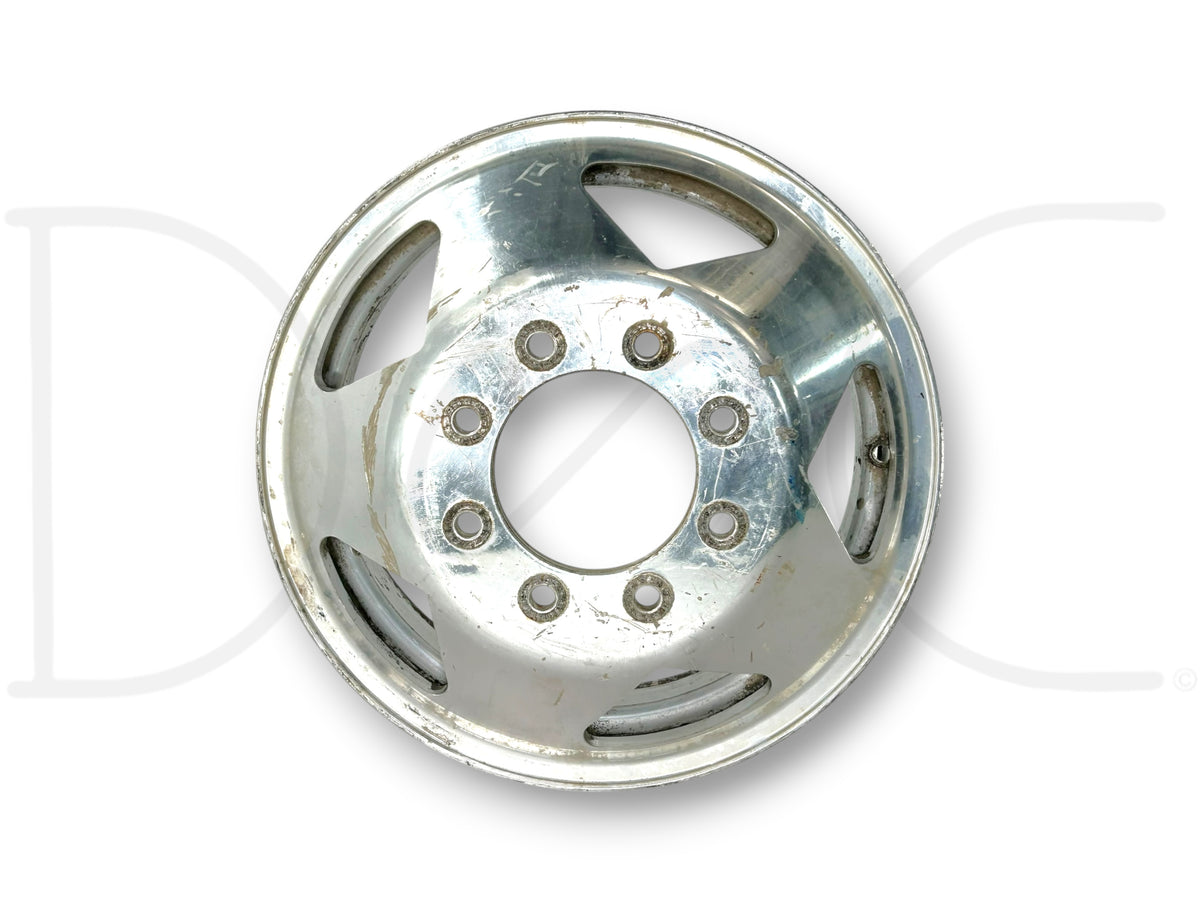 99-04 Ford F350 Dually DRW 16" Aluminum Wheel 16X6 Front Rim 2C34-1007-BA *Blem*