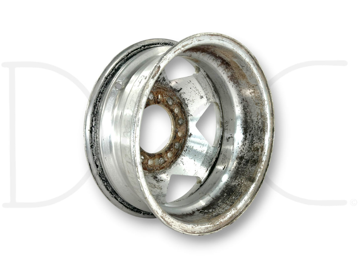 99-04 Ford F350 Dually DRW 16" Aluminum Wheel 16X6 Front Rim 2C34-1007-BA *Blem*