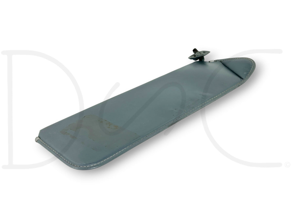 90-02 Chevy Kodiak Topkick 6500 7500 LH Left Driver Sun Visor Gray Vinyl OE