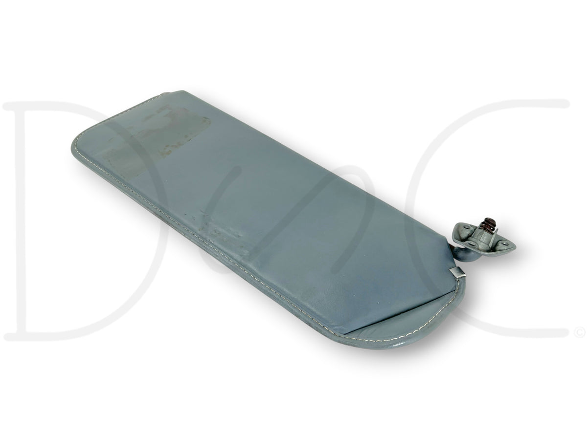 90-02 Chevy Kodiak Topkick 6500 7500 LH Left Driver Sun Visor Gray Vinyl OE