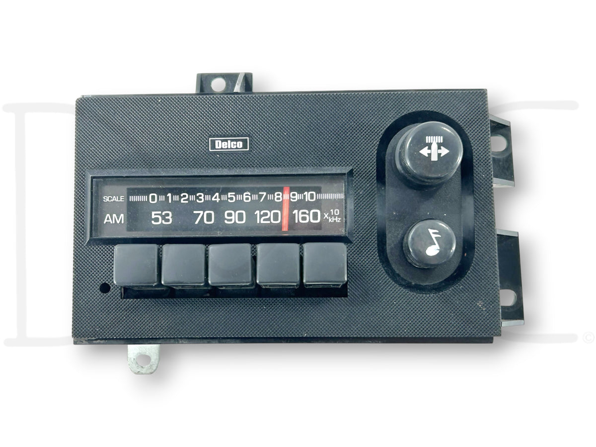 90-02 Chevy Kodiak Topkick 6500 7500 Delco Radio Head Unit Am *For Repair*