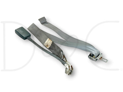 90-02 Chevy Kodiak Topkick 6500 7500 Center Seat Lap Belt & Seatbelt Latch Gray
