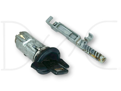 90-02 Chevy Kodiak Topkick Igntion Switch Cylinder & Key W/ Steering Wheel Lock