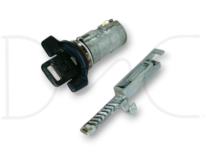 90-02 Chevy Kodiak Topkick Igntion Switch Cylinder & Key W/ Steering Wheel Lock