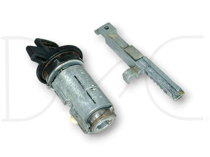 90-02 Chevy Kodiak Topkick Igntion Switch Cylinder & Key W/ Steering Wheel Lock