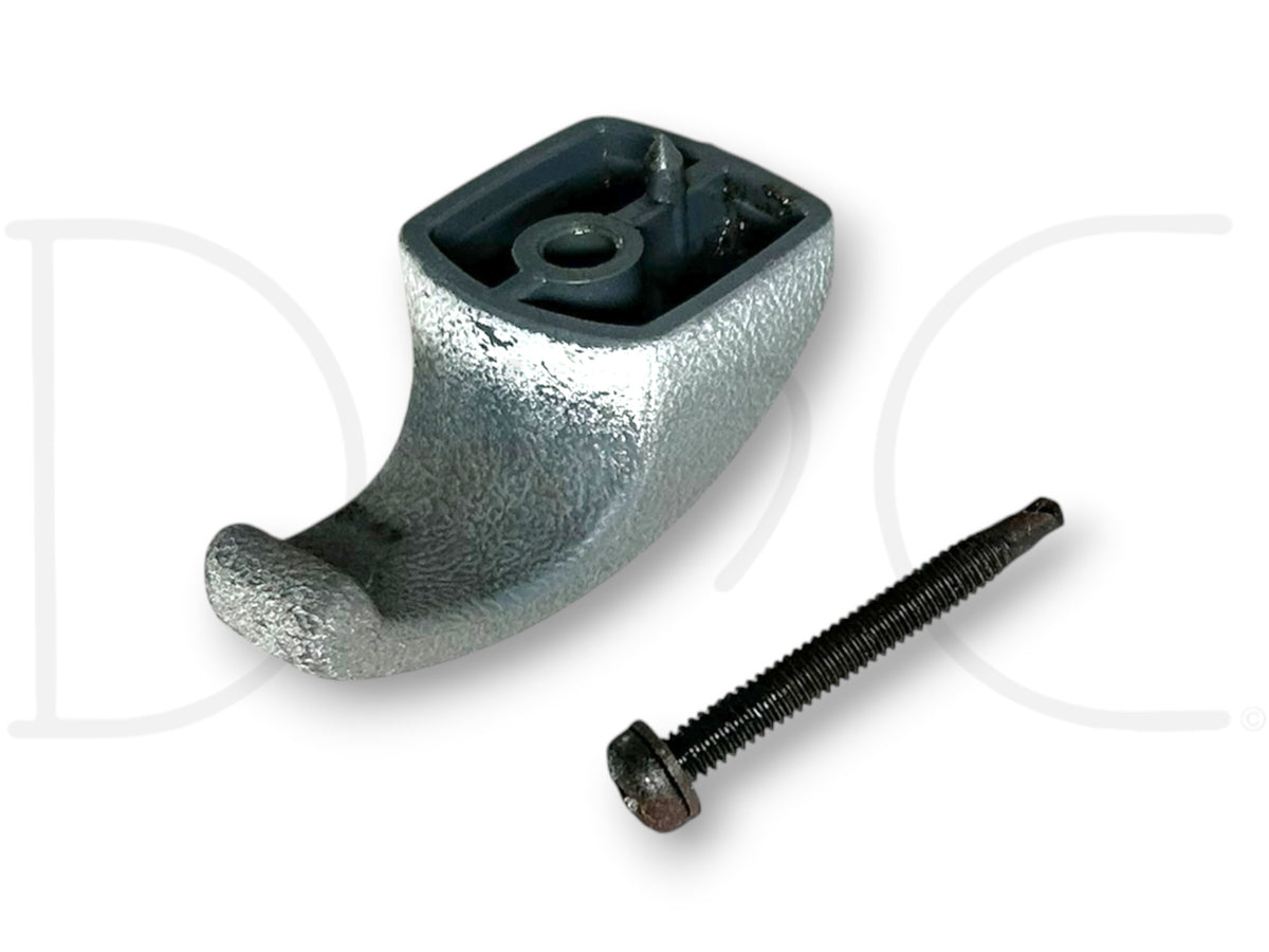 90-02 Chevy Kodiak Topkick 6500 7500 Coat Hook Hanger W/ Screw Gray *Blem*