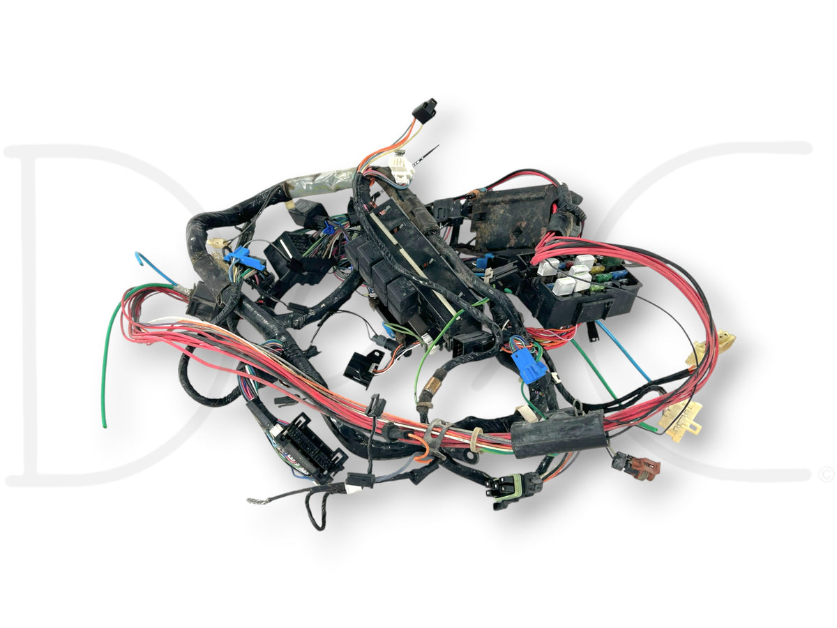 90-97 Chevy Kodiak Topkick Dash Dashboard Firewall Wiring Harness Fuse Relay Box