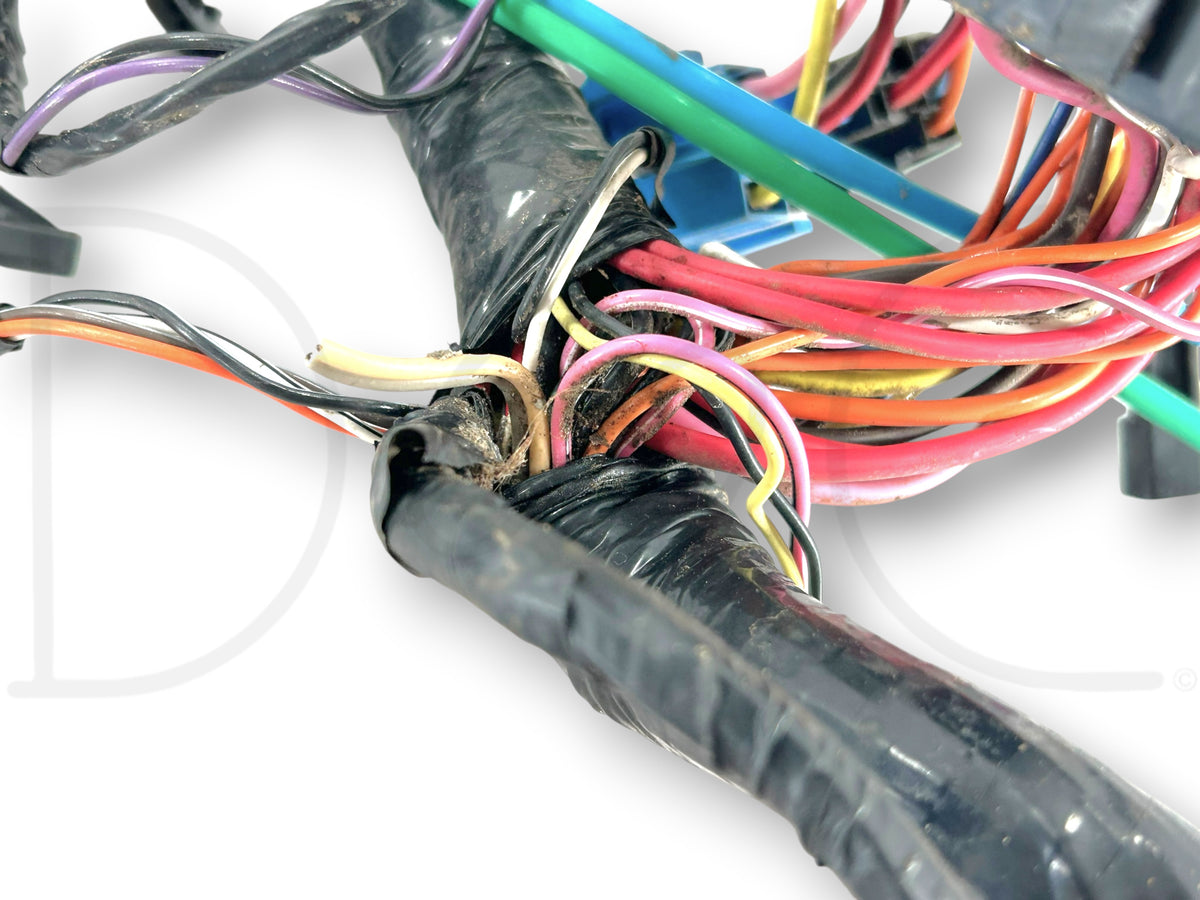 90-97 Chevy Kodiak Topkick Dash Dashboard Firewall Wiring Harness Fuse Relay Box