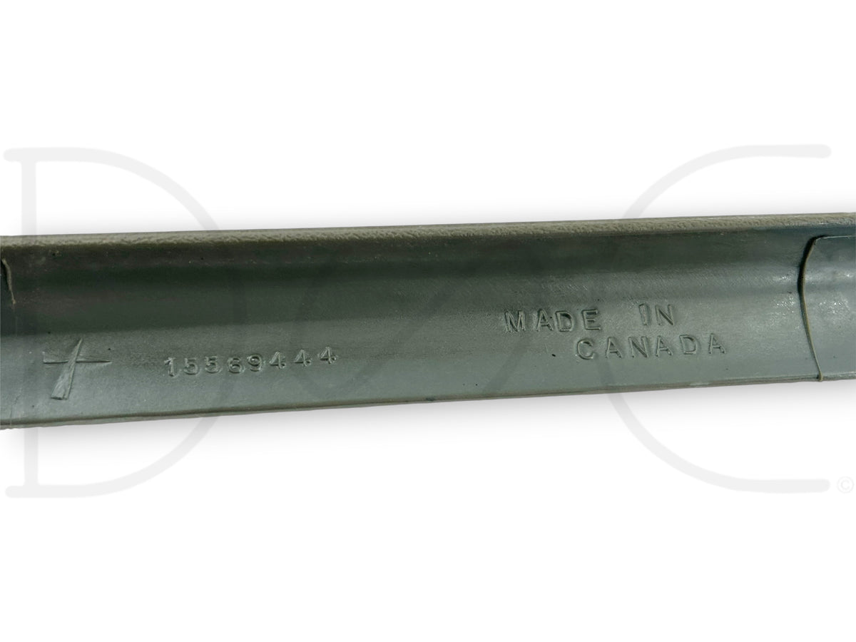 90-02 Chevy Kodiak Topkick Rear Window Lower Trim Panel Strip Gray *Faded*