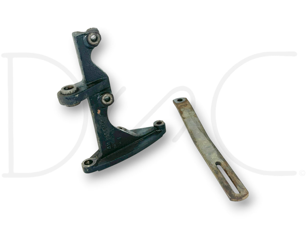 90-02 Chevy Kodiak Topkick 366 427 Bendix Air Compressor Mount Bracket Set