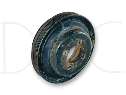 90-02 Chevy Kodiak Topkick 366 427 Water Pump Pulley Multi-Rib And V-Groove