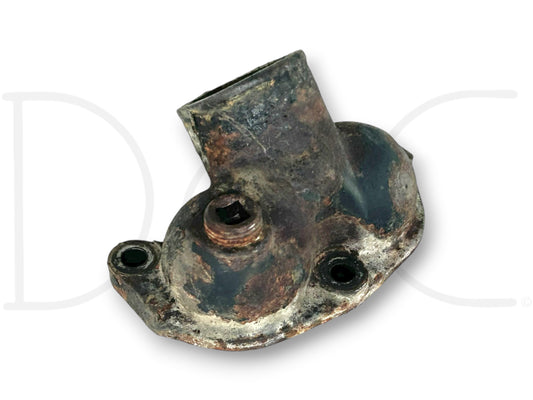 90-02 Chevy Kodiak Topkick 427 Dual Thermostat Housing Water Inlet Neck 14087498