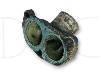 90-02 Chevy Kodiak Topkick 427 Dual Thermostat Housing Water Inlet Neck 14087498