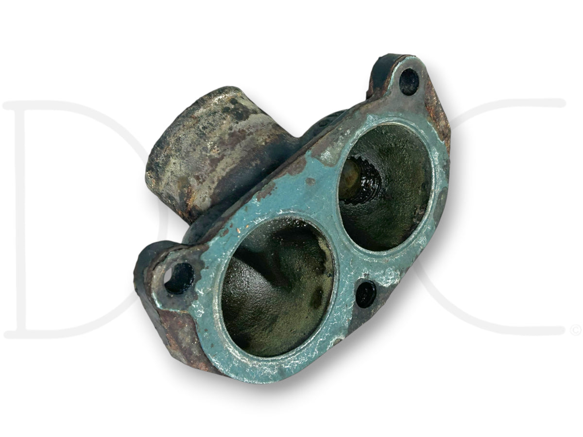 90-02 Chevy Kodiak Topkick 427 Dual Thermostat Housing Water Inlet Neck 14087498