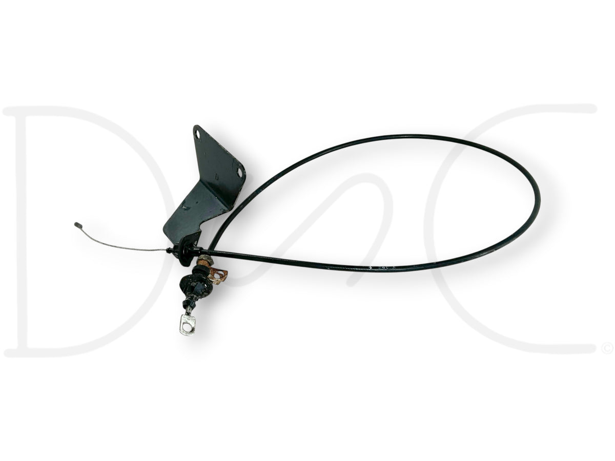 90-02 Chevy Kodiak Topkick 366 427 Tbi Throttle Cable W/ Mount Bracket OEM