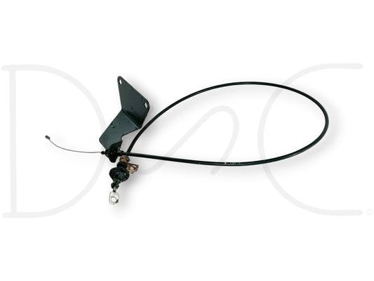90-02 Chevy Kodiak Topkick 366 427 Tbi Throttle Cable W/ Mount Bracket OEM
