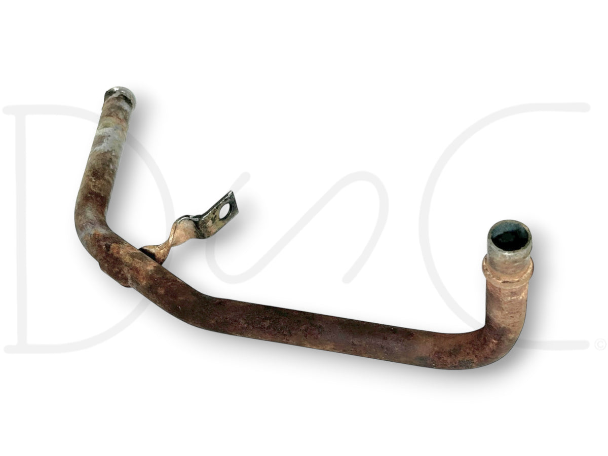 90-02 Chevy Kodiak Topkick 427 Tbi Coolant Heater Hose Metal Pipe Tube OE