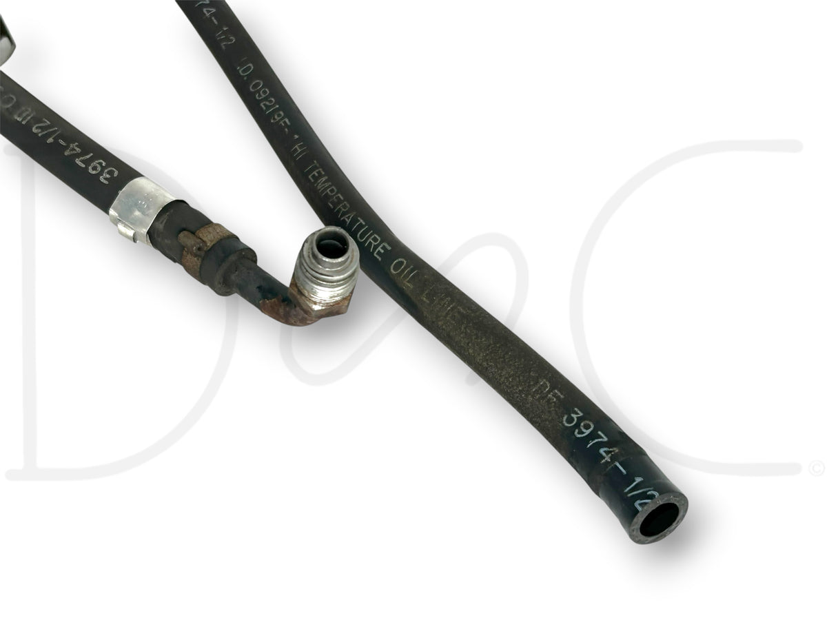 90-02 Chevy Kodiak Topkick Power Steering Fluid Oil Cooler Line Tube 15630948