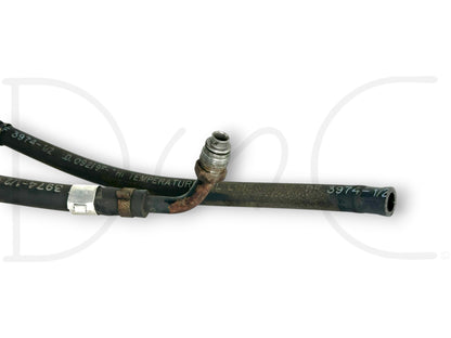 90-02 Chevy Kodiak Topkick Power Steering Fluid Oil Cooler Line Tube 15630948