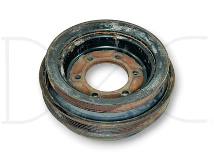 90-02 Chevy Kodiak Topkick 366 427 Crankshaft Pulley Set Multi-Rib & V Pulleys