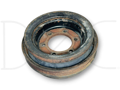 90-02 Chevy Kodiak Topkick 366 427 Crankshaft Pulley Set Multi-Rib & V Pulleys