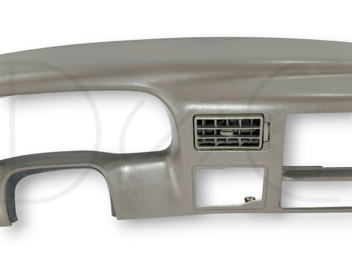 99-04 Ford F250 F350 Super Duty Dash Bezel Radio Cluster Trim Panel Tan OE