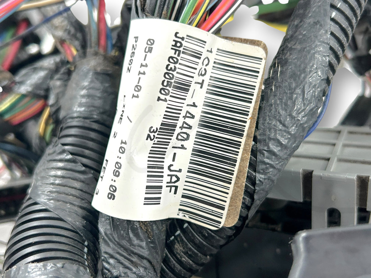 01 2001 Ford F250 F350 7.3 7.3L Lariat Dash Wiring Harness 1C3T-14401-P260Z Jaf