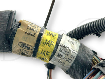 01 2001 Ford F250 F350 7.3 7.3L Lariat Dash Wiring Harness 1C3T-14401-P260Z Jaf