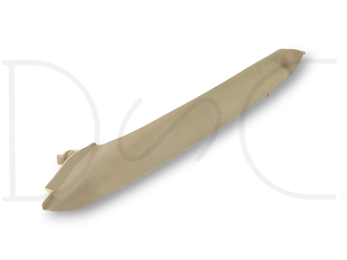 99-02 Ford F250 F350 LH Left Driver A Pillar Trim Panel Tan OE F81B-25025A83-Ajw