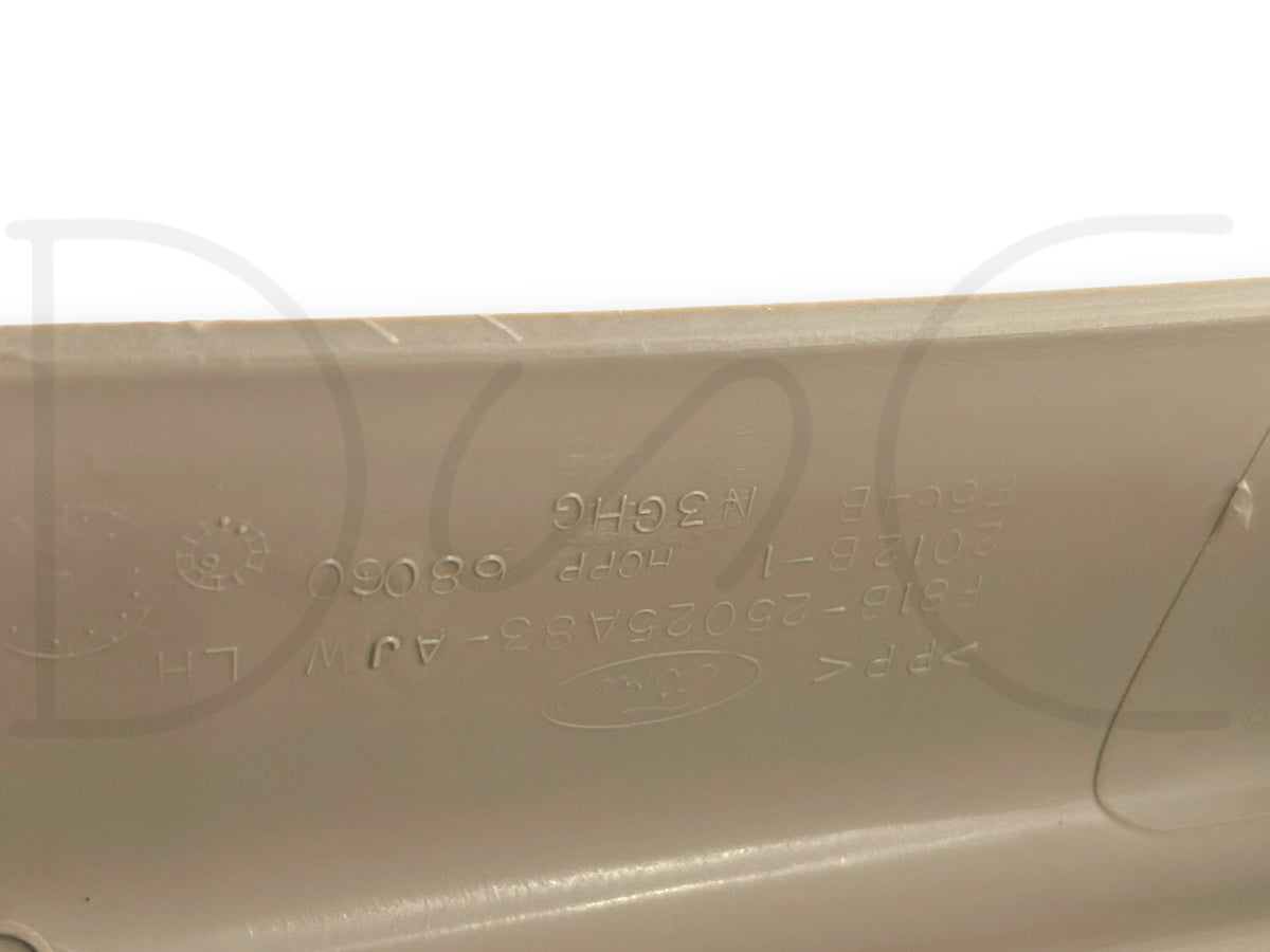 99-02 Ford F250 F350 LH Left Driver A Pillar Trim Panel Tan OE F81B-25025A83-Ajw