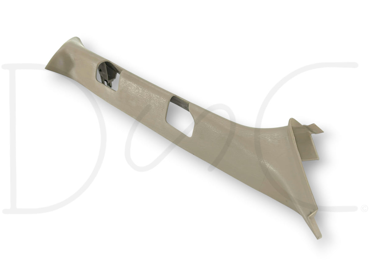 99-02 Ford F250 F350 RH Right Passenger A Pillar Trim Panel Tan OE