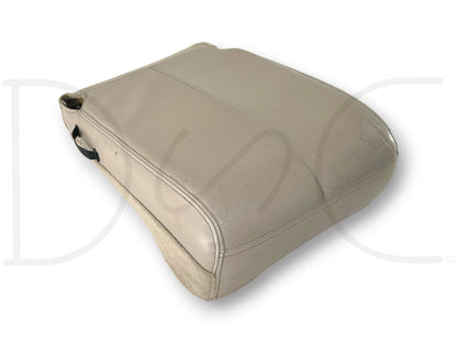 00-07 Ford F250 F350 Jump Seat Center Console Lower Bottom Cushion Tan Leather