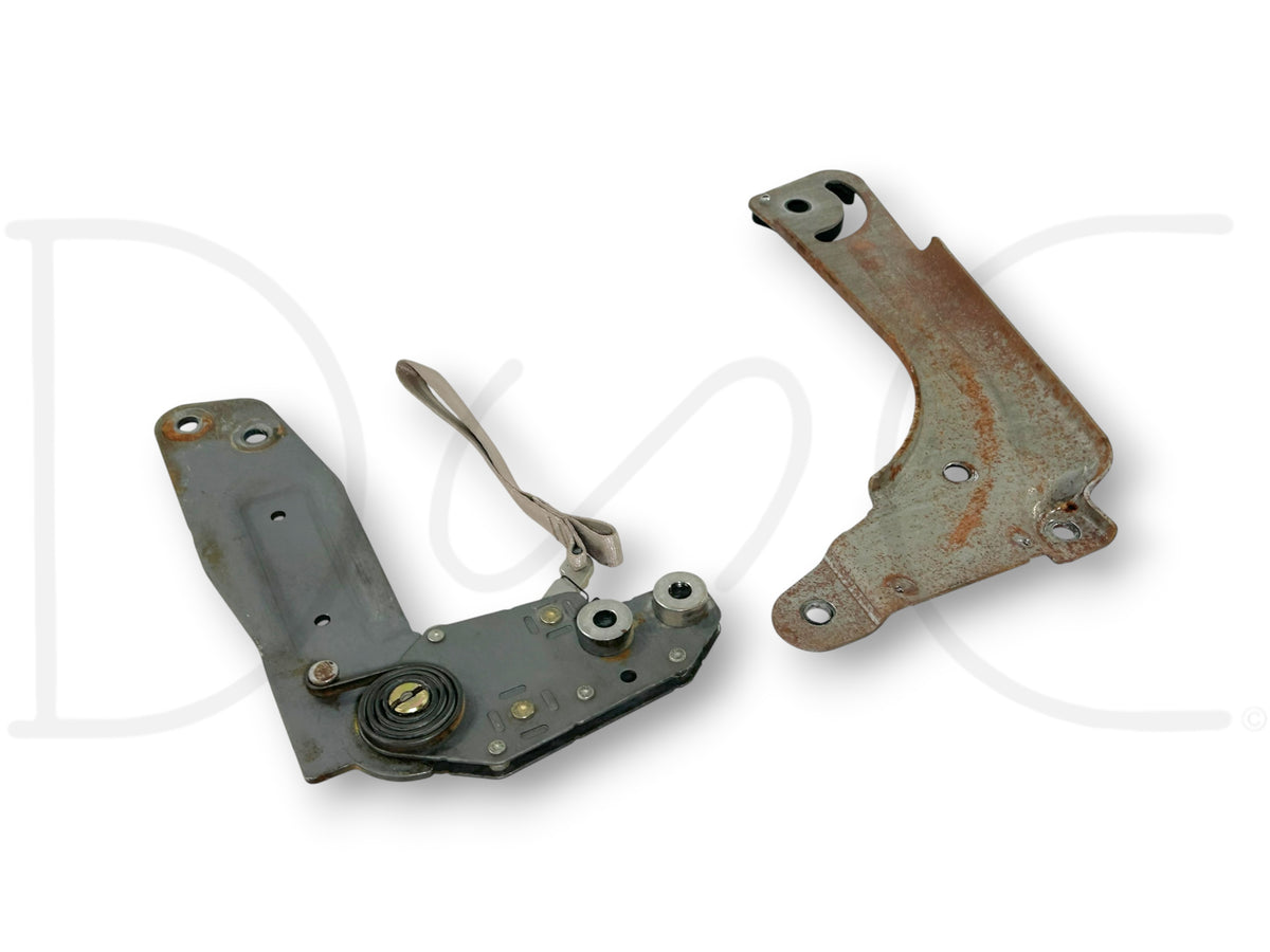 99-10 Ford F250 F350 Jump Seat Center Console Hinge Set OE Hinges
