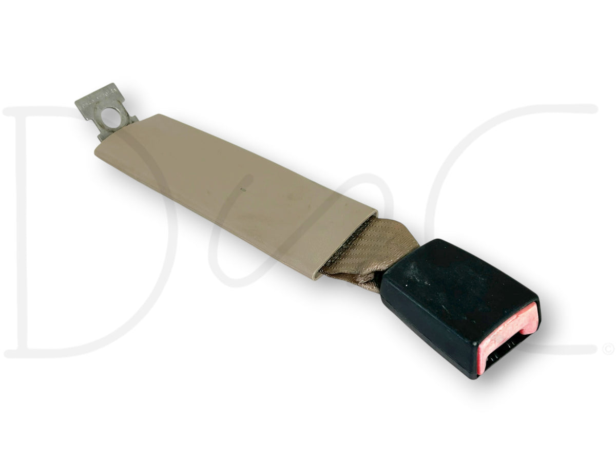 01-07 Ford F250 F350 Front Center Seat Belt Seatbelt Latch Buckle Tan OEM