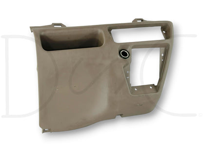 99-04 Ford F250 F350 Center Lower Dash Bezel Pocket Tan F81X-2504302-Ae *Blem*