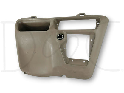 99-04 Ford F250 F350 Center Lower Dash Bezel Pocket Tan F81X-2504302-Ae *Blem*