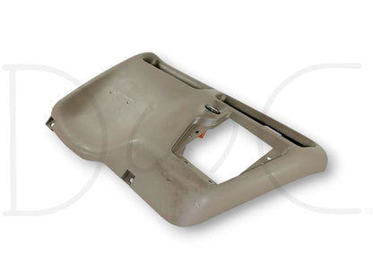 99-04 Ford F250 F350 Center Lower Dash Bezel Pocket Tan F81X-2504302-Ae *Blem*
