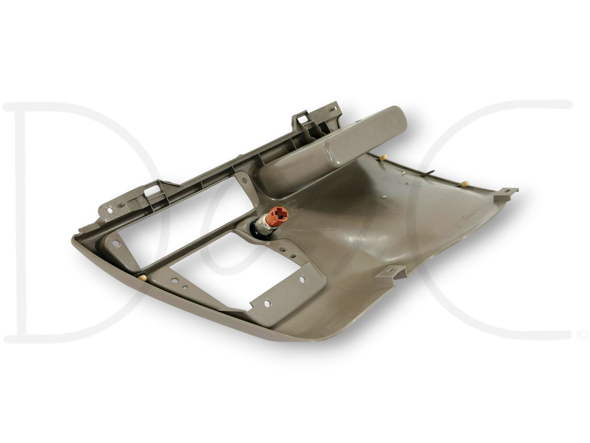99-04 Ford F250 F350 Center Lower Dash Bezel Pocket Tan F81X-2504302-Ae *Blem*