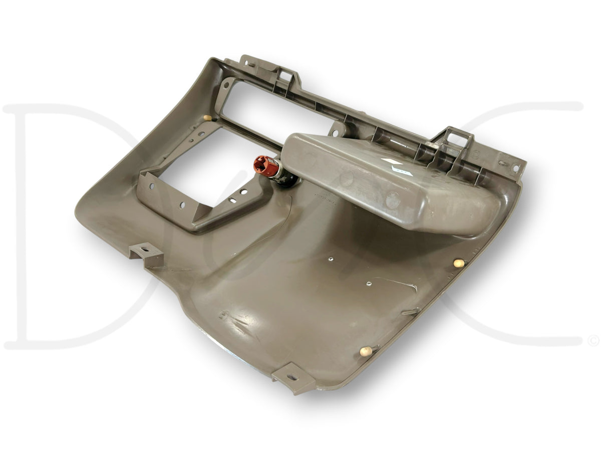 99-04 Ford F250 F350 Center Lower Dash Bezel Pocket Tan F81X-2504302-Ae *Blem*