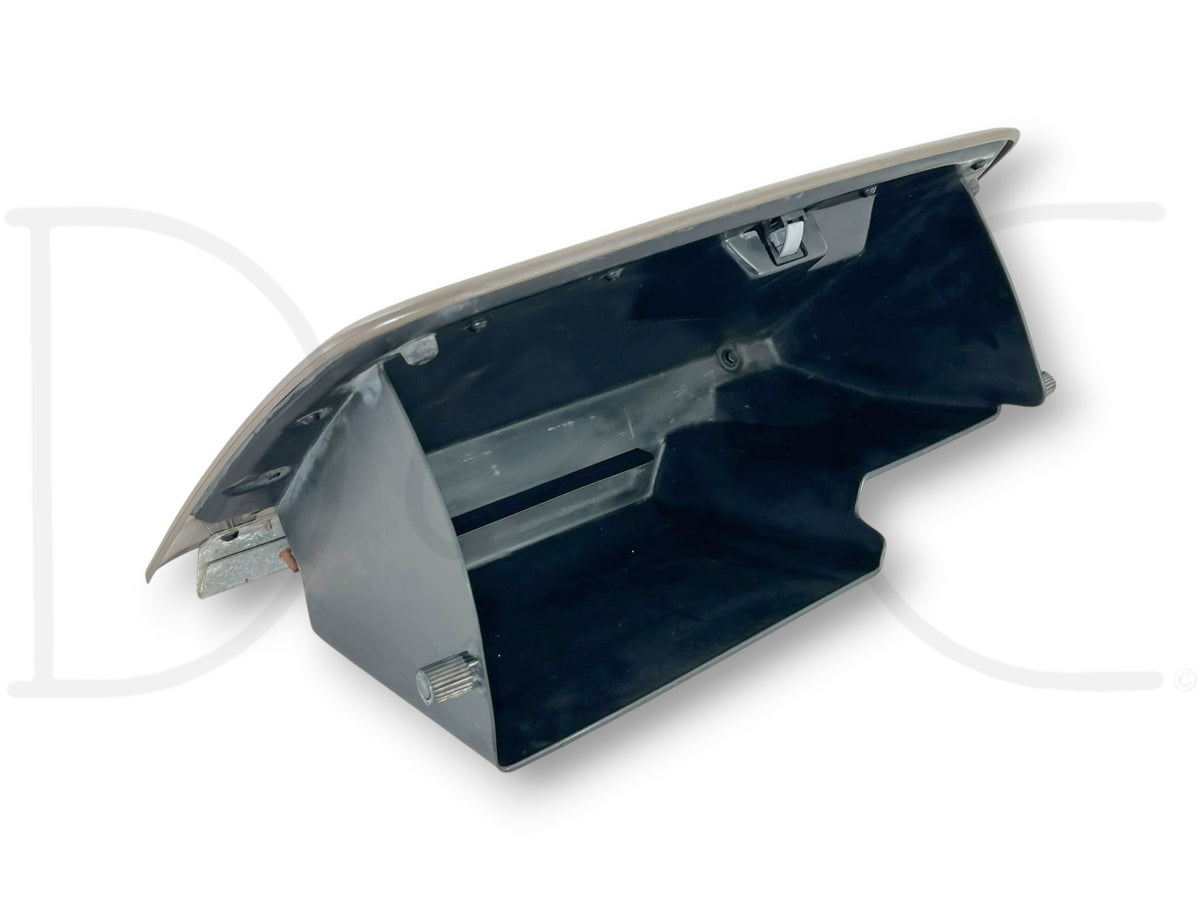 99-02 Ford F250 F350 Dash Glove Box Storage Bin Compartment Tan OE