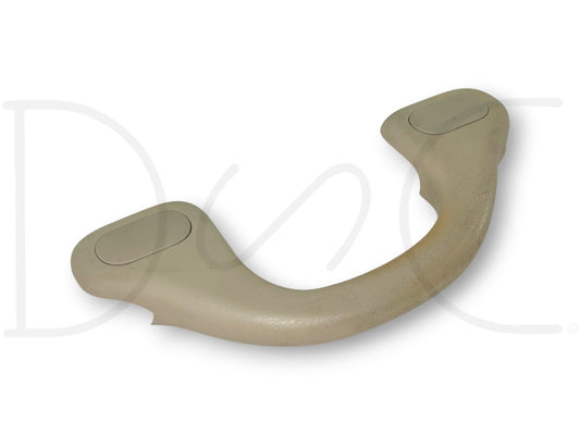 99-02 Ford F250 F350 RH Right Passenger A Pillar Grab Handle Tan OE