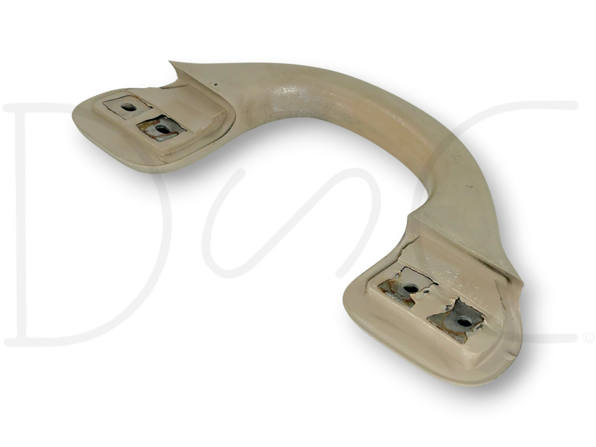 99-02 Ford F250 F350 RH Right Passenger A Pillar Grab Handle Tan OE